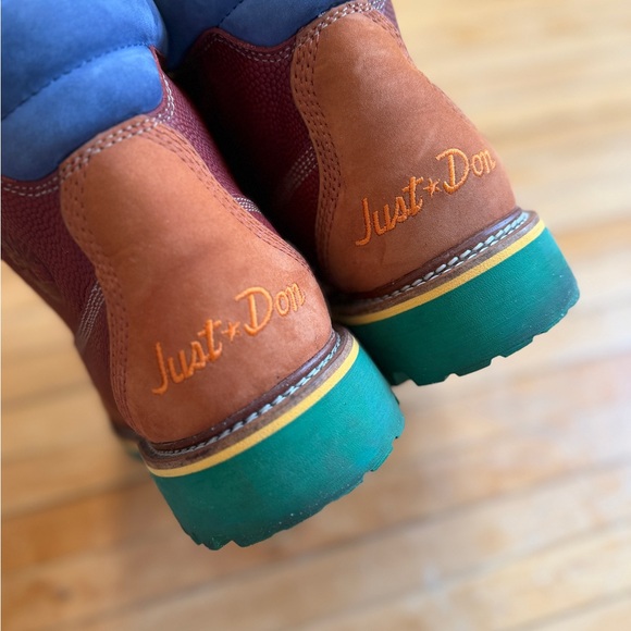 Timberland x Just Don Football 6 Inch Premium Waterproof Boots Men’s Sz. 10 - Picture 7 of 11